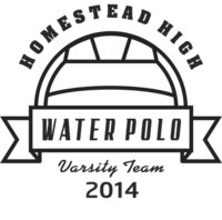 Water Polo Template DNT001 BW