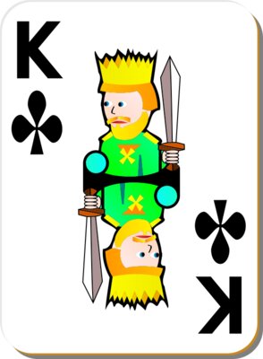 King of clubs