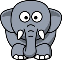 lemmling Cartoon elephant