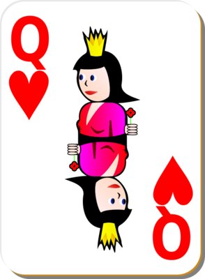 Queen of hearts