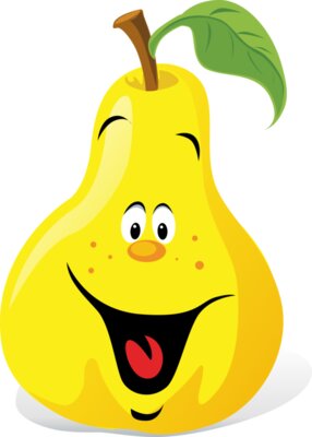 Cartoon Pear