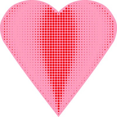 Heart halftone  Arvin61r58
