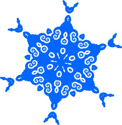 snowflake art
