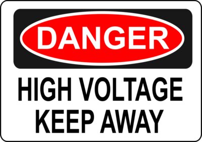 Rfc1394 Danger   High Voltage Keep Away