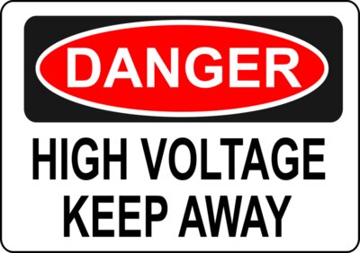 Rfc1394 Danger   High Voltage Keep Away