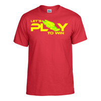 Let's play to win - Jouons pour gagner - T-shirt Gildan coupe européenne, manches courtes col rond - Collection LET