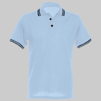 Kustom Kit Tipped Pique Polo