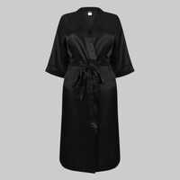Women's satin robe