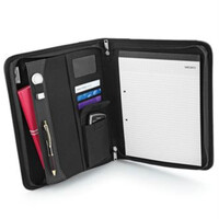 Burbank™ zipper portfolio