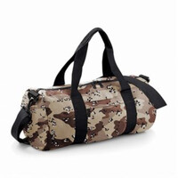 Camo barrel bag