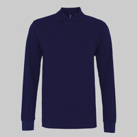 Men's classic fit long sleeved polo