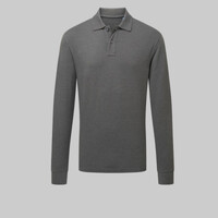 Men's classic fit long sleeved polo