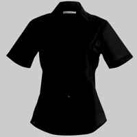 Business blouse short-sleeved (tailored fit)