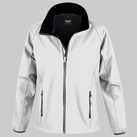 Women's Core printable softshell jacket