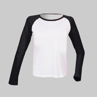 Kids long sleeve baseball T