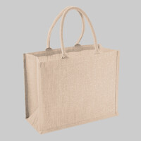 Shimmer jute shopper