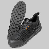 All-black safety trainer