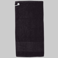 Printable border golf towel