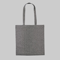Recycled cotton shopper long handle
