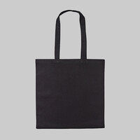 Recycled cotton shopper long handle